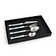 white silverware set